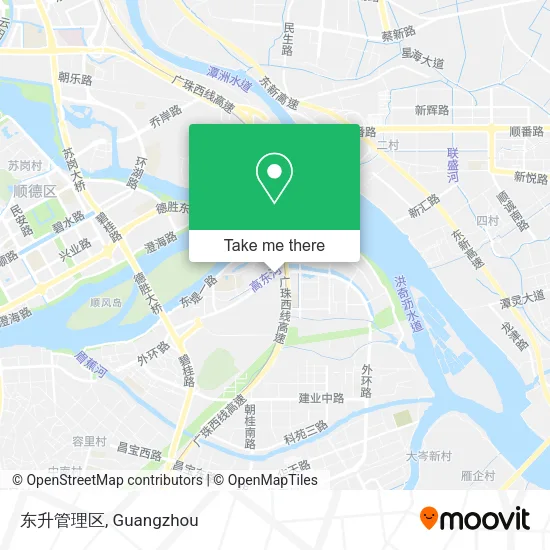 东升管理区 map