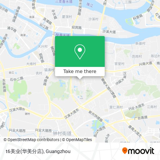 t6美业(华美分店) map