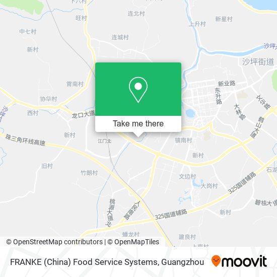 FRANKE (China) Food Service Systems map
