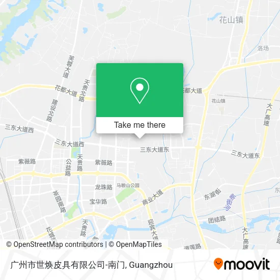 广州市世焕皮具有限公司-南门 map