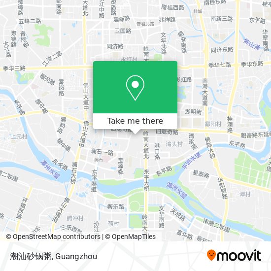 潮汕砂锅粥 map