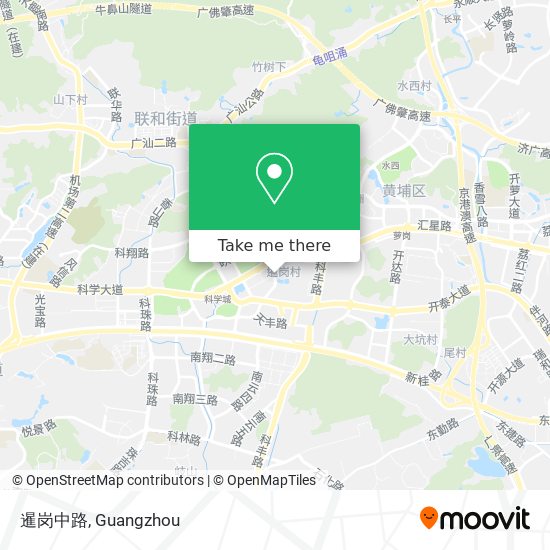 暹岗中路 map