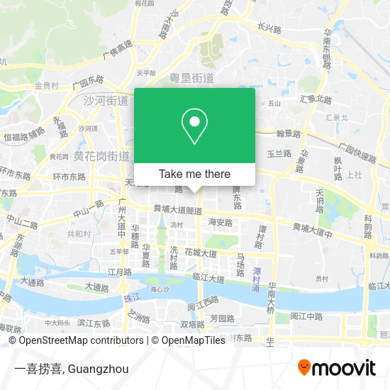 一喜捞喜 map