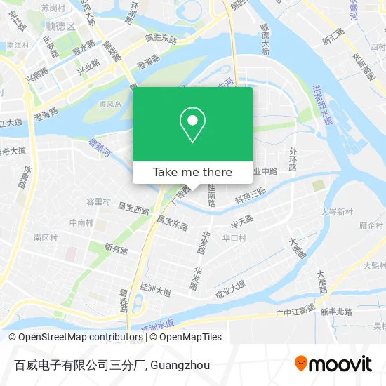 百威电子有限公司三分厂 map