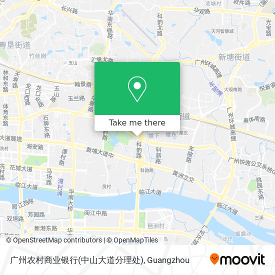 广州农村商业银行(中山大道分理处) map