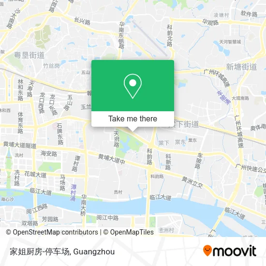 家姐厨房-停车场 map