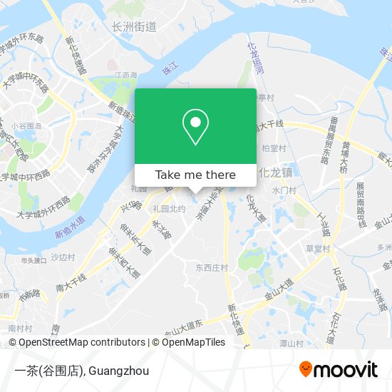 一茶(谷围店) map