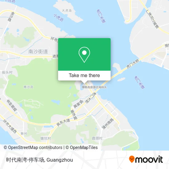 时代南湾-停车场 map