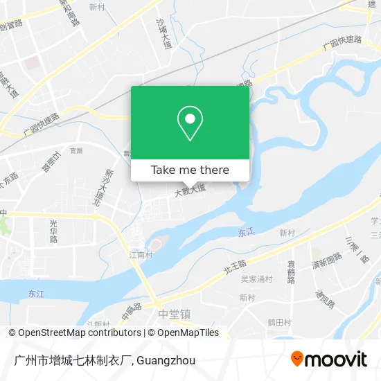 广州市增城七林制衣厂 map