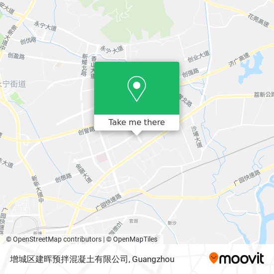 增城区建晖预拌混凝土有限公司 map