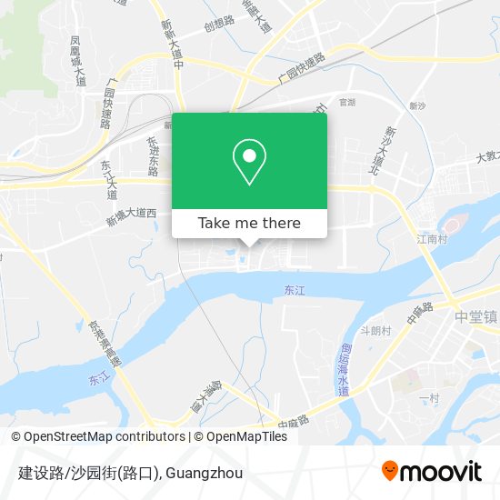 建设路/沙园街(路口) map