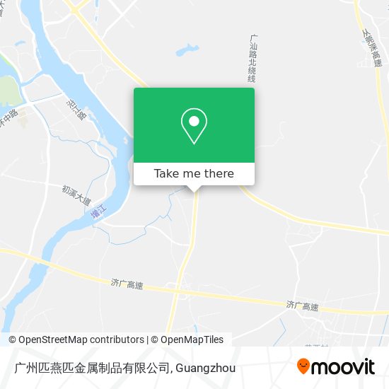 广州匹燕匹金属制品有限公司 map