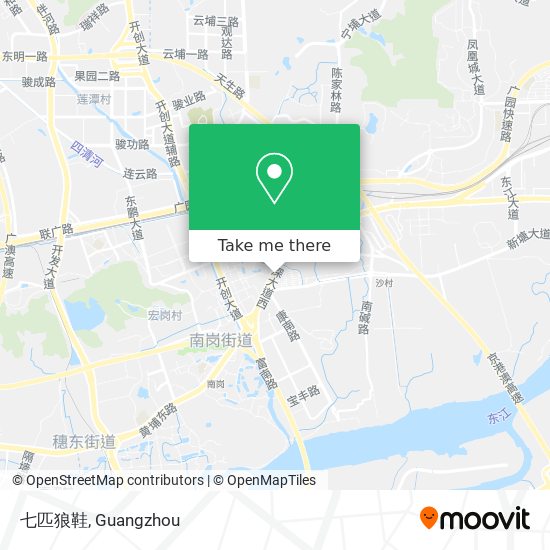 七匹狼鞋 map