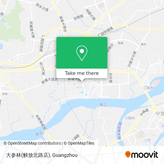 大参林(解放北路店) map