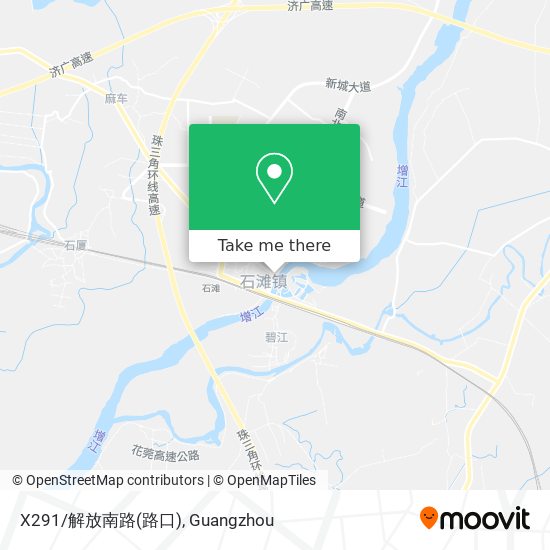 X291/解放南路(路口) map