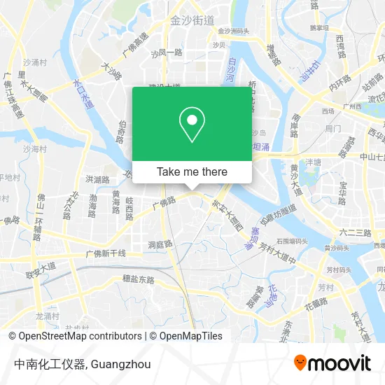 中南化工仪器 map