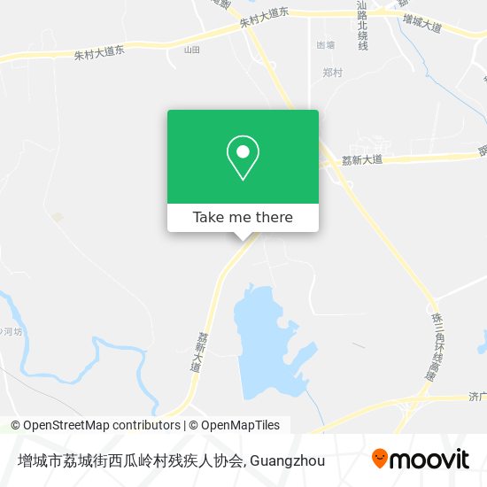 增城市荔城街西瓜岭村残疾人协会 map