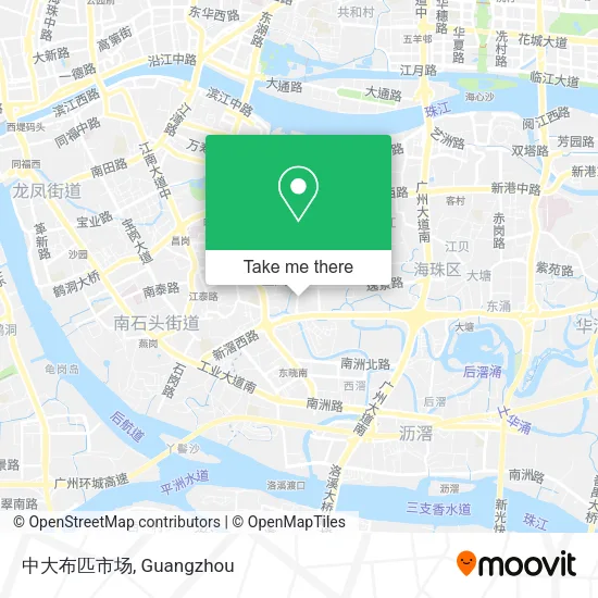 中大布匹市场 map