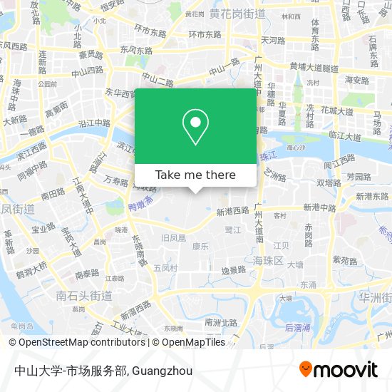 中山大学-市场服务部 map