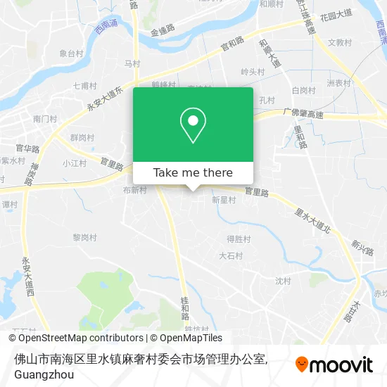 佛山市南海区里水镇麻奢村委会市场管理办公室 map