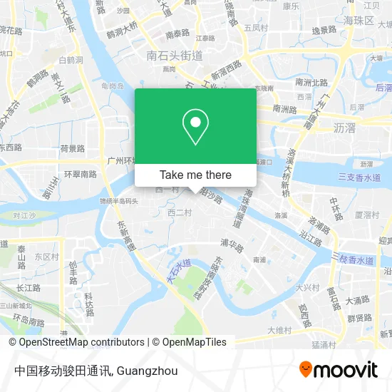 中国移动骏田通讯 map