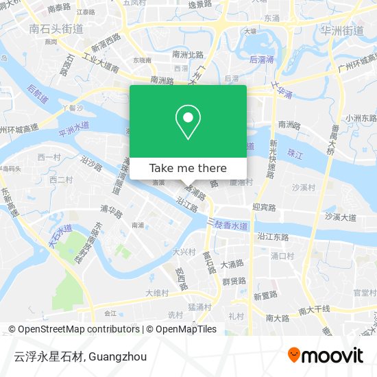云浮永星石材 map