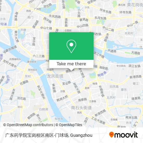 广东药学院宝岗校区南区-门球场 map