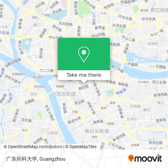 广东药科大学 map