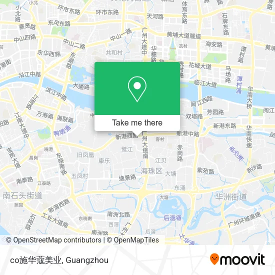 co施华蔻美业 map