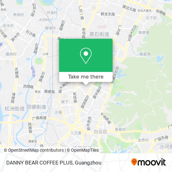 DANNY BEAR COFFEE PLUS map