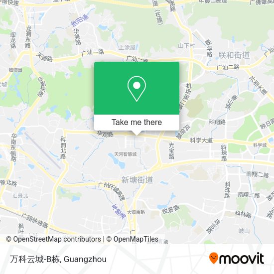 万科云城-B栋 map
