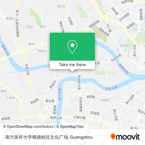 南方医科大学顺德校区文化广场 map