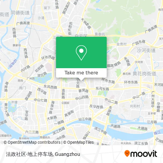 法政社区-地上停车场 map