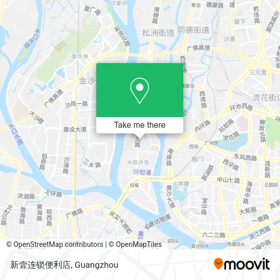 新壹连锁便利店 map