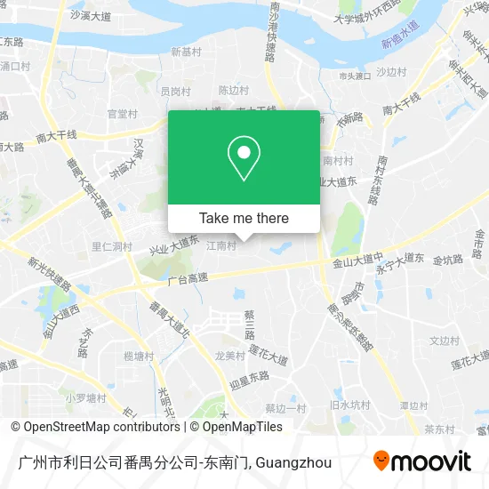 广州市利日公司番禺分公司-东南门 map