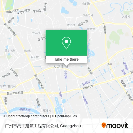 广州市禹工建筑工程有限公司 map