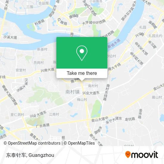 东泰针车 map
