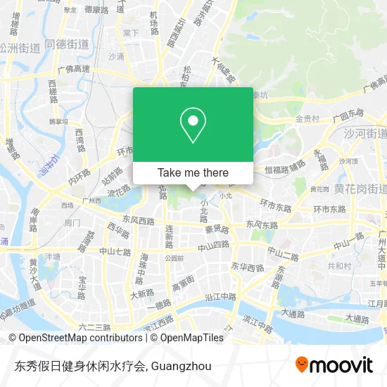 东秀假日健身休闲水疗会 map