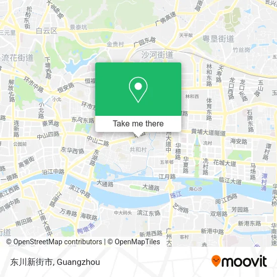 东川新街市 map