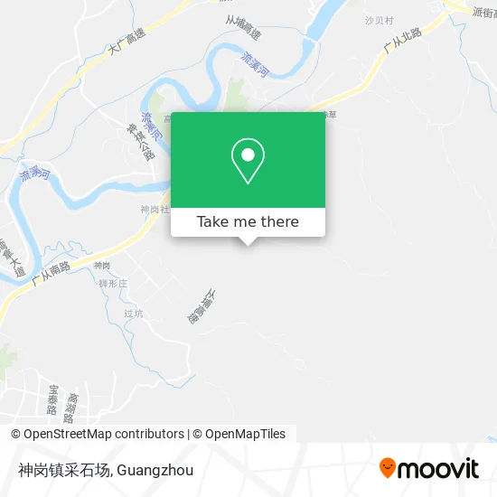 神岗镇采石场 map