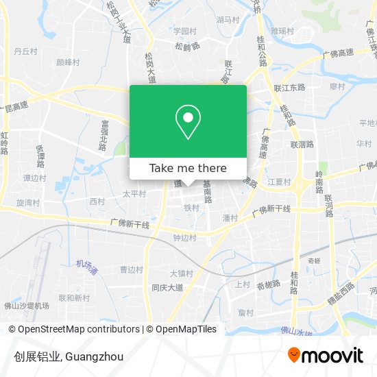 创展铝业 map