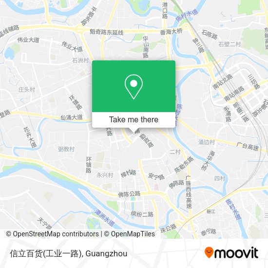 信立百货(工业一路) map