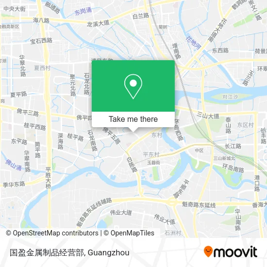 国盈金属制品经营部 map