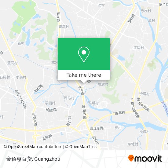 金佰惠百货 map