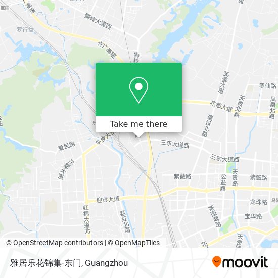 雅居乐花锦集-东门 map