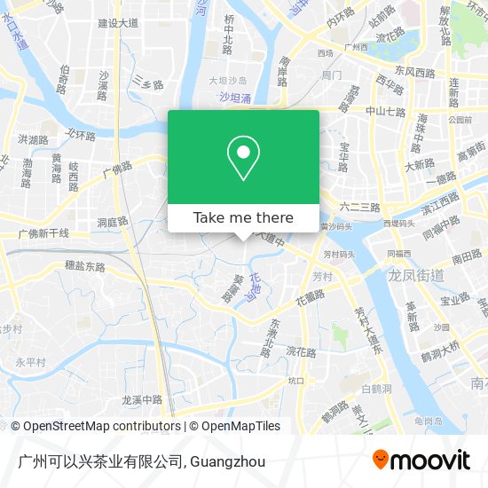 广州可以兴茶业有限公司 map