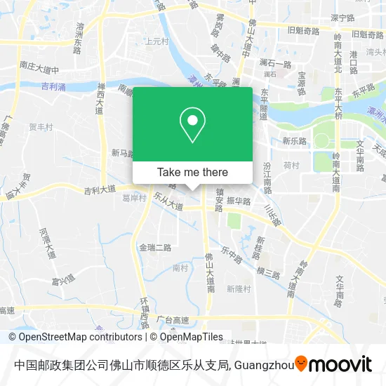 中国邮政集团公司佛山市顺德区乐从支局 map