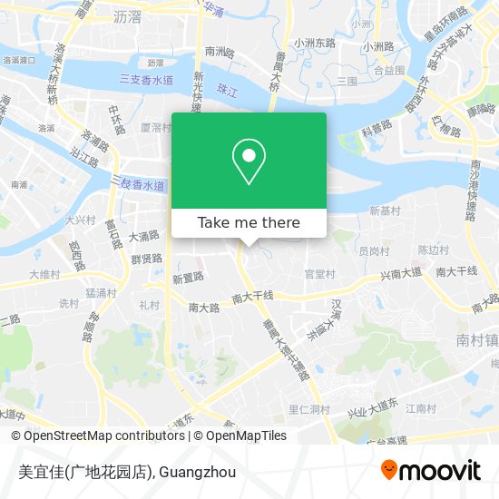 美宜佳(广地花园店) map