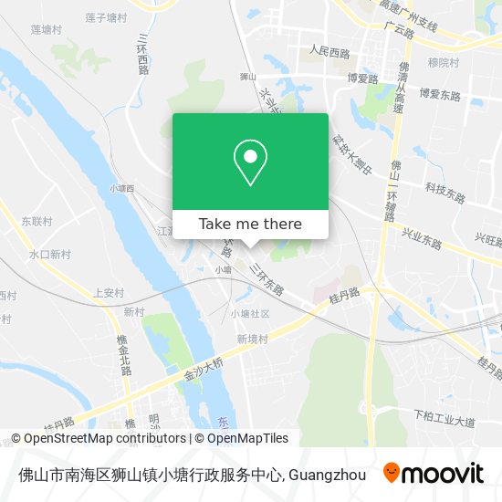佛山市南海区狮山镇小塘行政服务中心 map