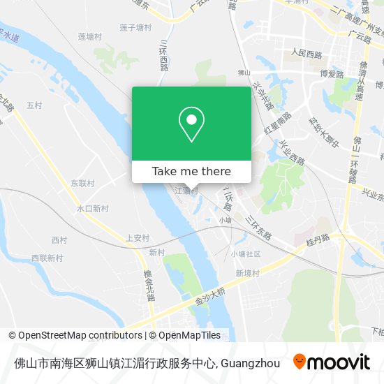 佛山市南海区狮山镇江湄行政服务中心 map
